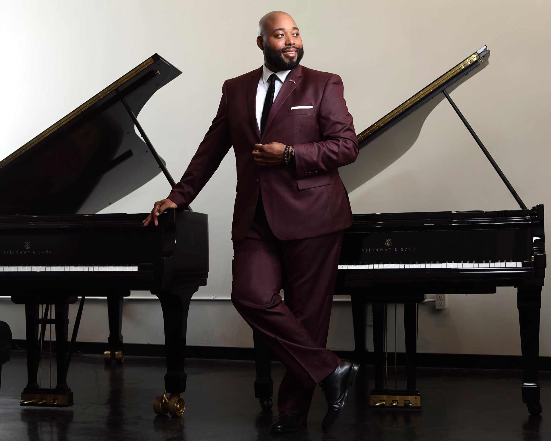 Melvin Johnson at Steinway