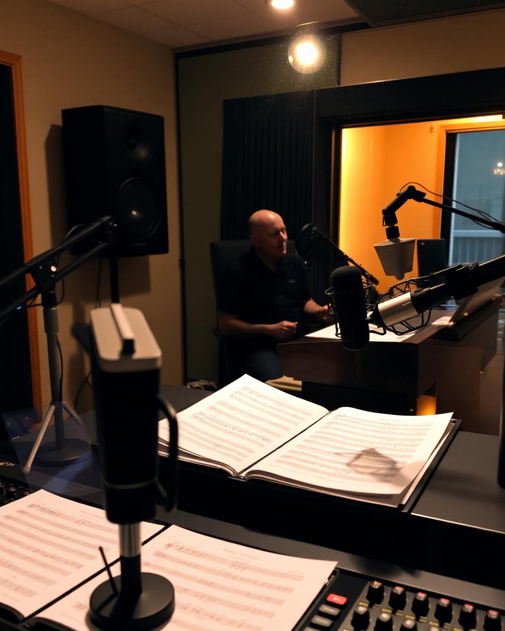 Studio session